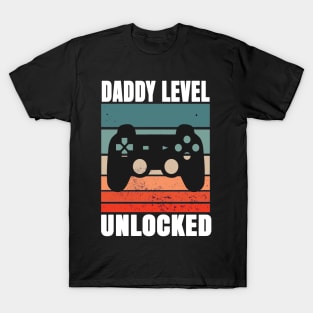 Daddy Level Unlocked T-Shirt